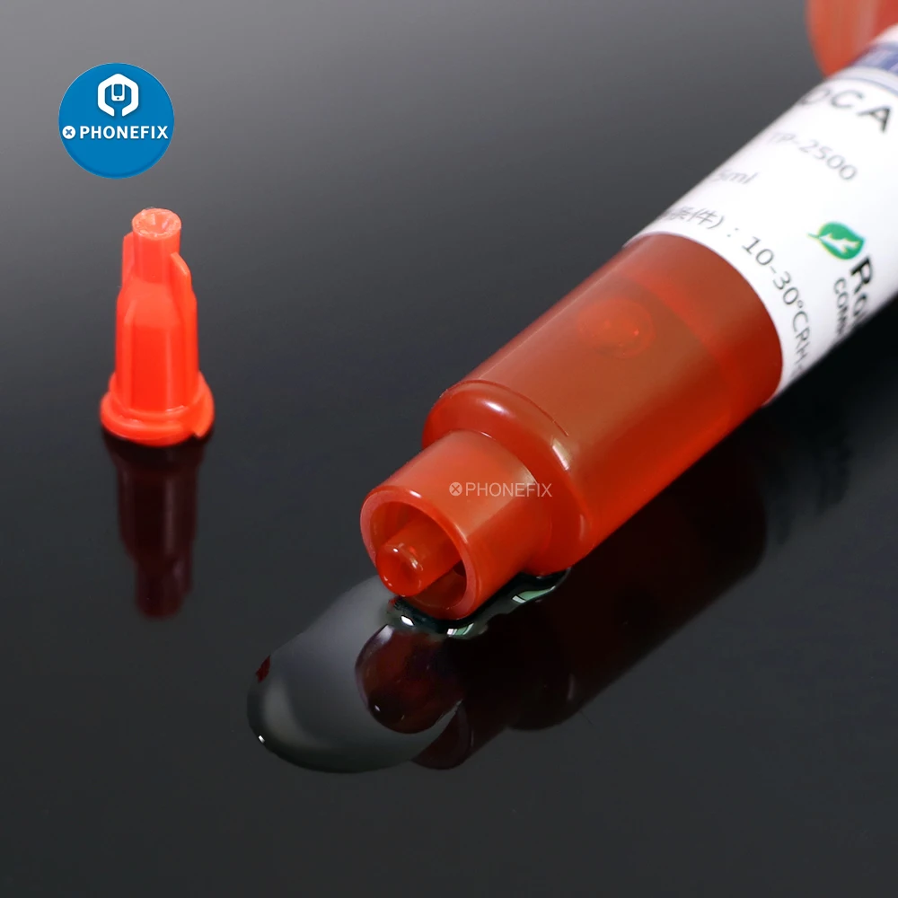 الأشعة فوق البنفسجية الغراء البصرية السائل واضح لاصق TP-2500 5/10 مللي UV الغراء أداة إصلاح الهاتف الخليوي للهاتف شاشة تعمل باللمس الزجاج لحام إصلاح