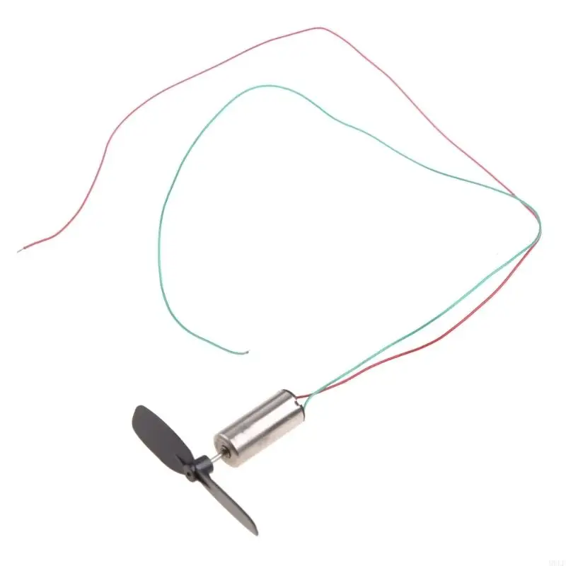 MOLF 1 компл. 3,7 В 48000 об./мин. двигатель без сердечника + пропеллер для радиоуправляемого самолета-вертолета, игрушка