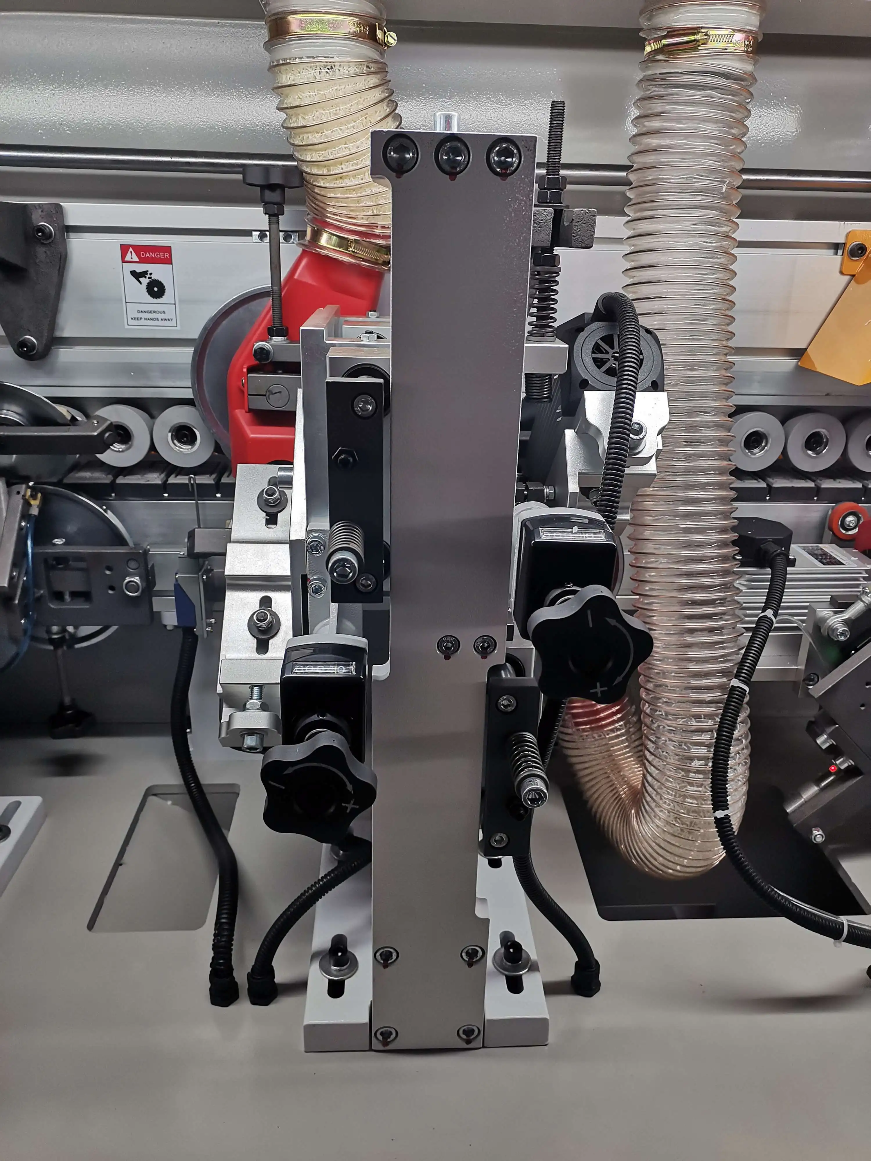 ZICAR Automatic Edge Bander Machine 5 Plating Melamine Cabinet Edge Banding Machine Plaqueuse De Chant