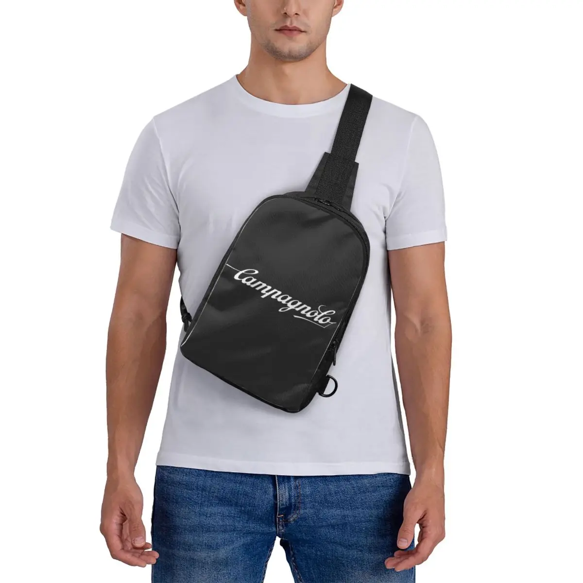 

Campagnolo Chest Bag Crossbody Backpack Sling Shoulder Bag For Men Traveling Hiking Daypack
