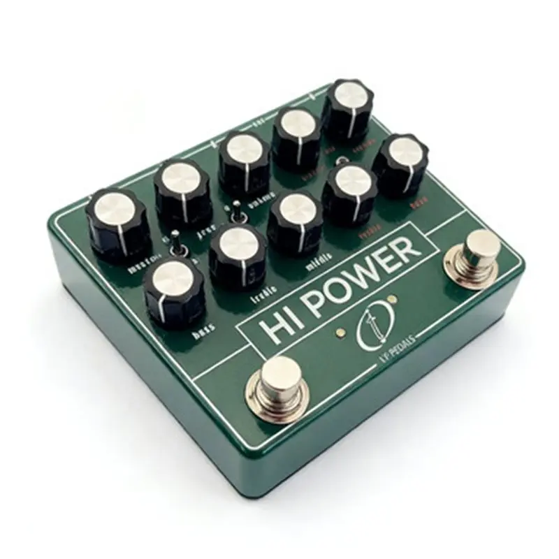 Superior-Colorsound Power Boost Effects Pedal HI POWER Overload Distortion Single-Block Effects Pedal