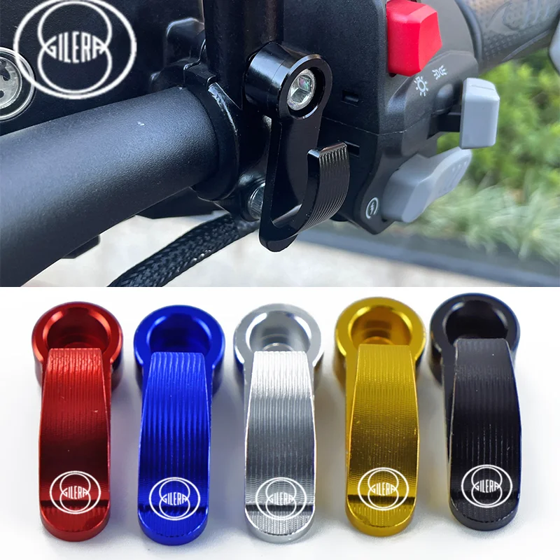Gancho Universal para casco de motocicleta, gancho para bolsa de equipaje, colgador de soporte, para Gilera GP800 Fuoco Nexus 500 Runner 50 125 200