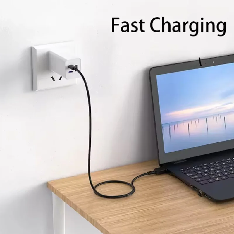 100W PD USB C Type C to DC Jack Plug Connector Adapter Laptop Charging Cable Cord for Lenovo Asus Hp Acer Laptop USB C Converter
