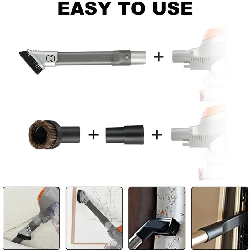 EAS-2-In-1 Duster Fugendüse für Shark HV300 HV301 HV320 HV322 HV320 NV751 NV752 NV650 NV680 NV800 Serie Staubsauger