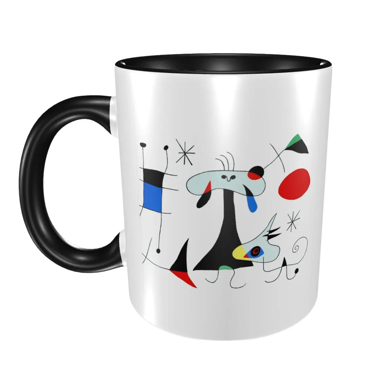 

Жоан Миро, абстрактная кружка для сюрреализма, забавные керамические кофейные чашки, чайные кружки, чашка для молока, посуда для напитков, подарок для друзей