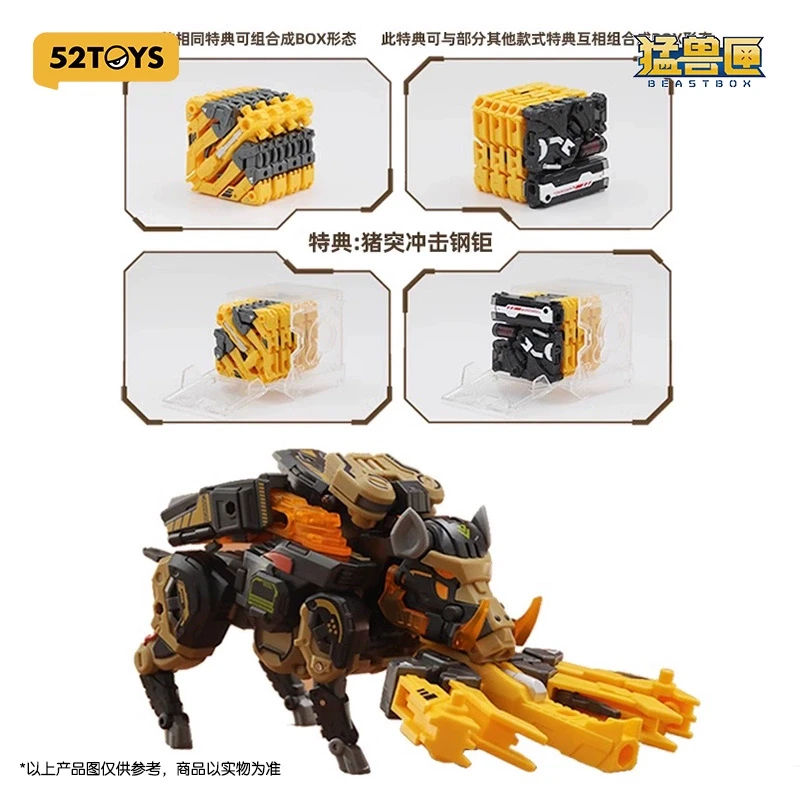 BEASTBOX オリジナルアニメ周辺玩具 ショベルヘッド 箱入りガチャ変形玩具 アニメアクションモデルフィギュアコレクション