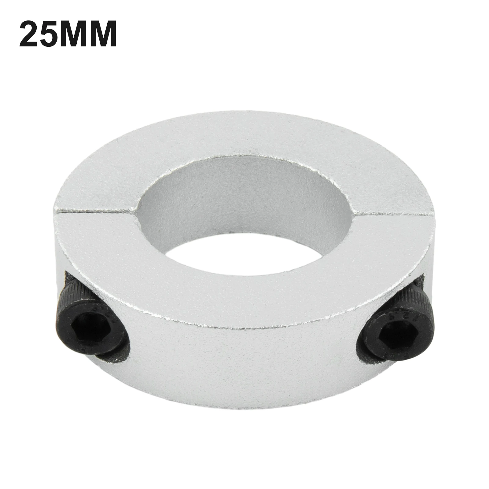 Clamp Collar Double Split 25mm Inside Diameter Shaft Collar Clamp  Aluminum Alloy Clamp Bearing Backstop Ring