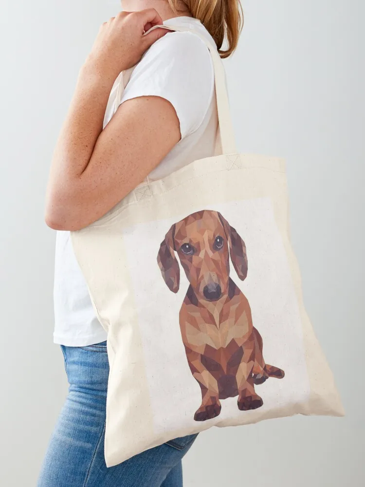 

Dachshund Dog Photo Portrait Art Tote Bag large tote bag Fabric bag personalized tote bags aesthetic
