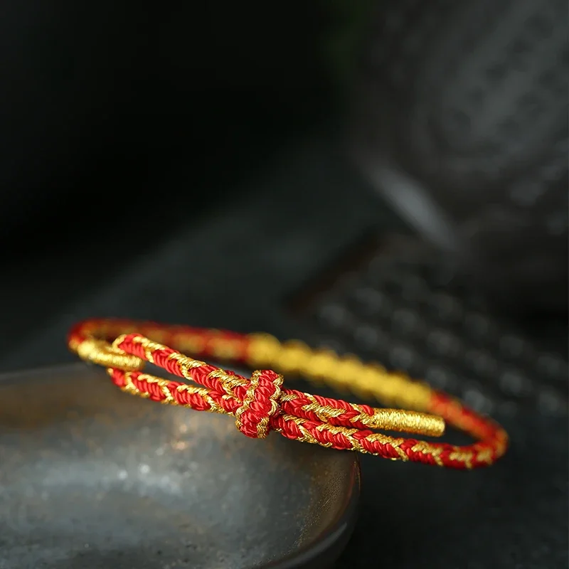 2025 Year of The Snake, Natal Year, Red Rope Bracelet for Women, Tai Sui Red Rope, Auspicious Snake Wear Gift for Men