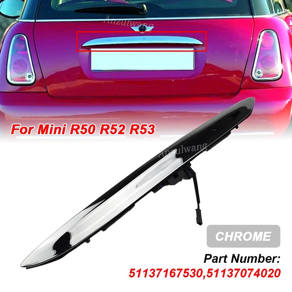 51137074020 Touring Boot Trunk Lid Rear Handle Grip For BMW Mini R50 R52 R53 2000-2008 Tailgate Switch 51137167530