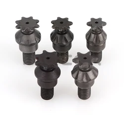 Mini Motocross 25H T8F 6/7/8 Teeth Clutch Drum Gearbox Front Pinion Sprocket for 2-Stroke 47cc 49cc Pocket Bike/ATV Modification