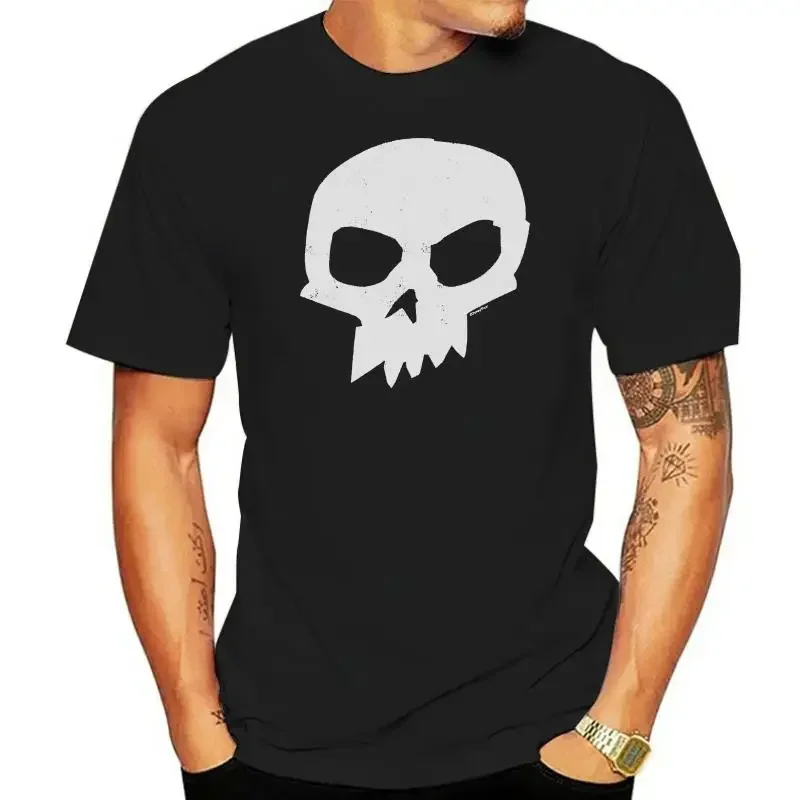 NewTops Wholesale Tee Custom Environtal Printed Tshirt LE Toy Sid Distressed Story Skull Black Men's T-Shirt  Graphic Summer