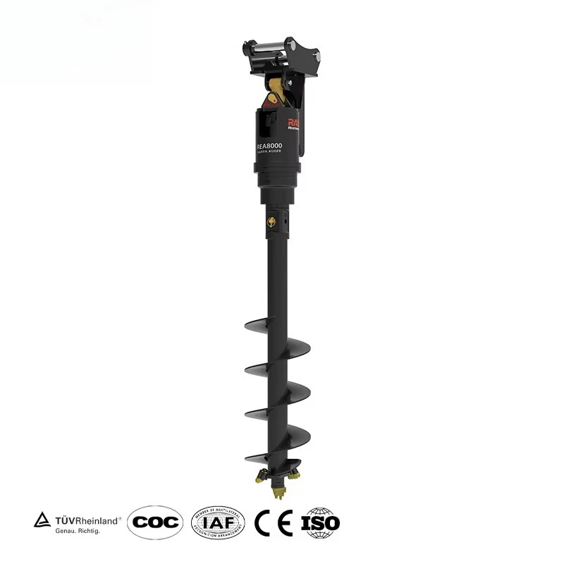

Professional Hydraulic Post Hole Digger Earth Auger Drilling Machine Manufactured with Essential Motor Gearbox Core Components