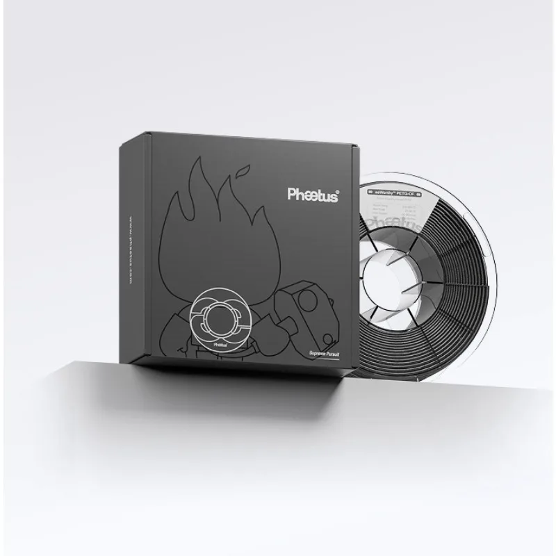 

3D printing material: PETG-CF5% carbon fiber reinforced matte black material, high-speed PETG