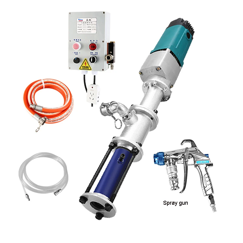 

Многофункциональная машина для распыления натурального камня, машина для нанесения внешнего покрытия шпатлевки, водонепроницаемый и огнестойкий распылитель краски 220 В
