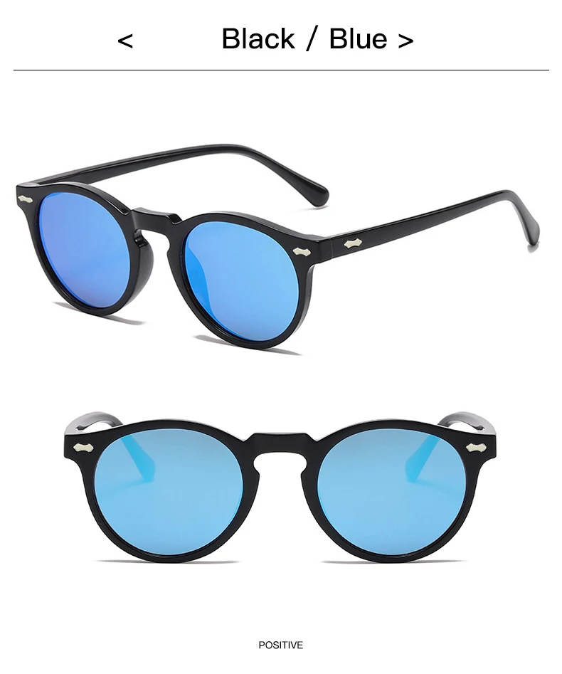 Neuer Stil der Retro-Brille, runde Mode-Mita-Sonnenbrille, personalisierte Sonnenbrille JH3053 – Detail 15