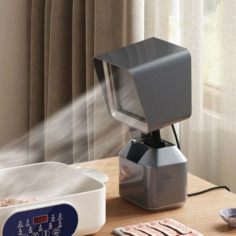 

Desktop range hood, household portable small mini range hood removable