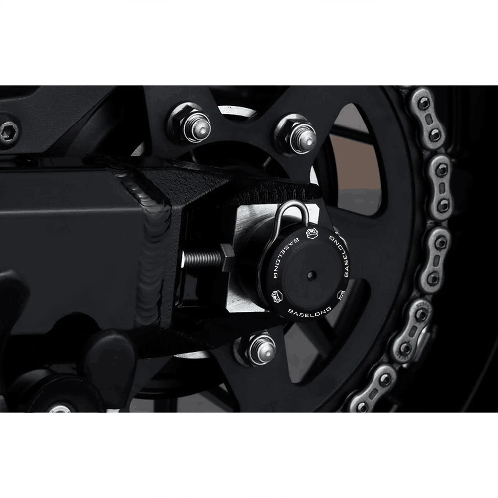 

Z900RS Rear Axle Nut Cover For Kawasaki Z900RS SE CAFE Performance Rear Axle Sliders Axle Cap ZR900 RS Swingarm Nut Protectors