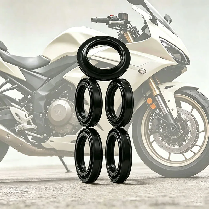 43x55x9.5/10.5 Motorcycle Front Fork Oil Seal Dust Seal for YAMAHA YZF R1 BT 1100 BULLDOG V MAX 1200 XTZ 1200 SUPER TENERE