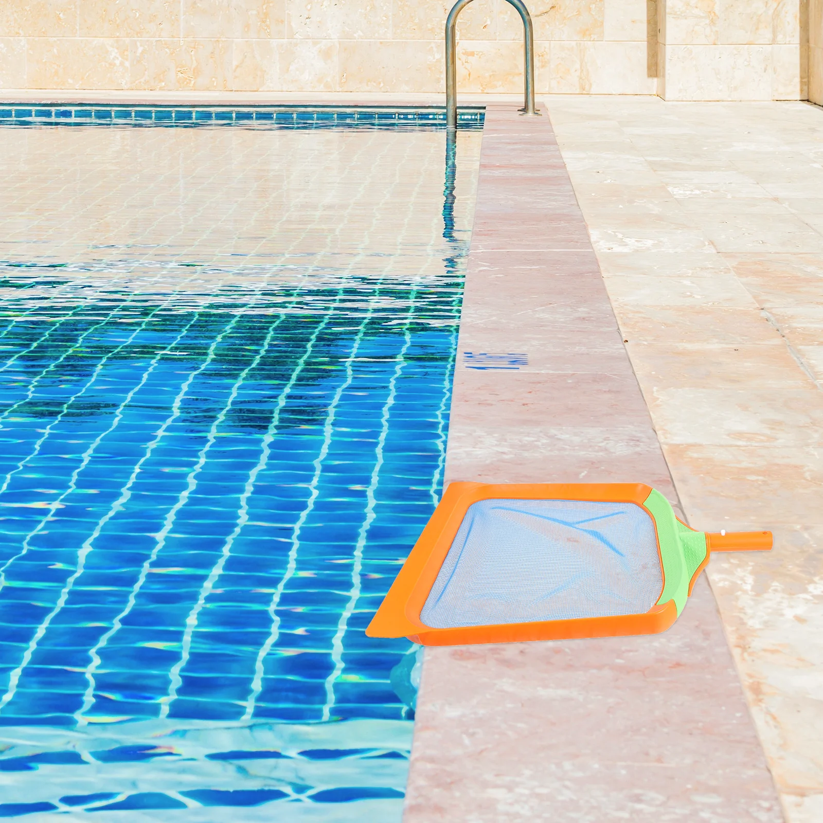 Rede de limpeza de malha fina, skimmer para piscina, lago, tanque de peixes, remoção de folhas, ferramenta de manutenção de piscina, equipamento de cuidados com jardim