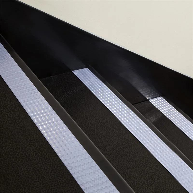 شريط عاكس تحذير سلامة الدراجات ، شريط عاكس أبيض Conspicuity ، ملصقات الدراجة ، عاكسات لاصقة للأشياء ، 10 متر ، 2"