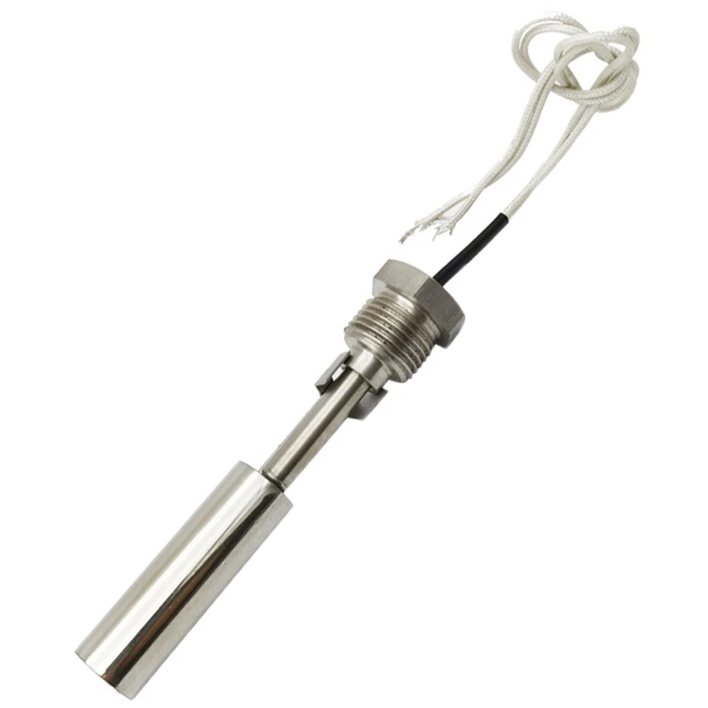 Pływakowy wyłącznik poziomu wody ze stali nierdzewnej 304, odporny na rdzę, trwały, do zbiorników na wodę, akwariów i basenów.