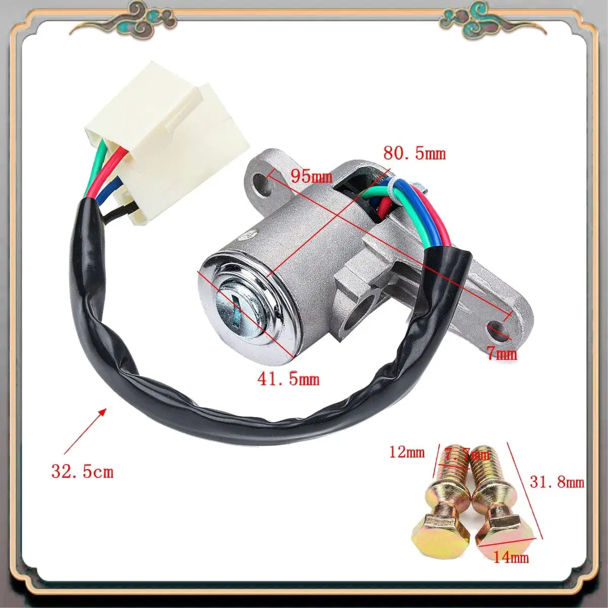 

Надежный цилиндровый замок переключателя зажигания с 2 ключами для Iveco Eurocargo Eurotech Eurotrakker 4837683 41040470 504026642