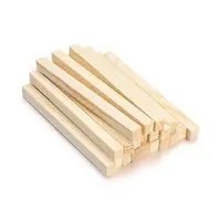 10/30pcs 150mm Pine Square Wooden Rods Sticks Premium Durable Wooden Dowel for DIY Crafts Building Model Woodworking 2