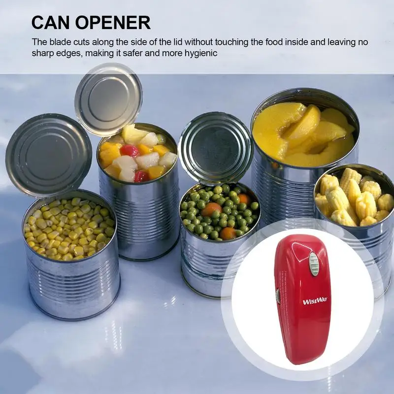 Electric Jar Opener Battery Operated Bottle Opener Kitchen Gadgets Opening Tool Open Your Cans With A Simple Press Of Button