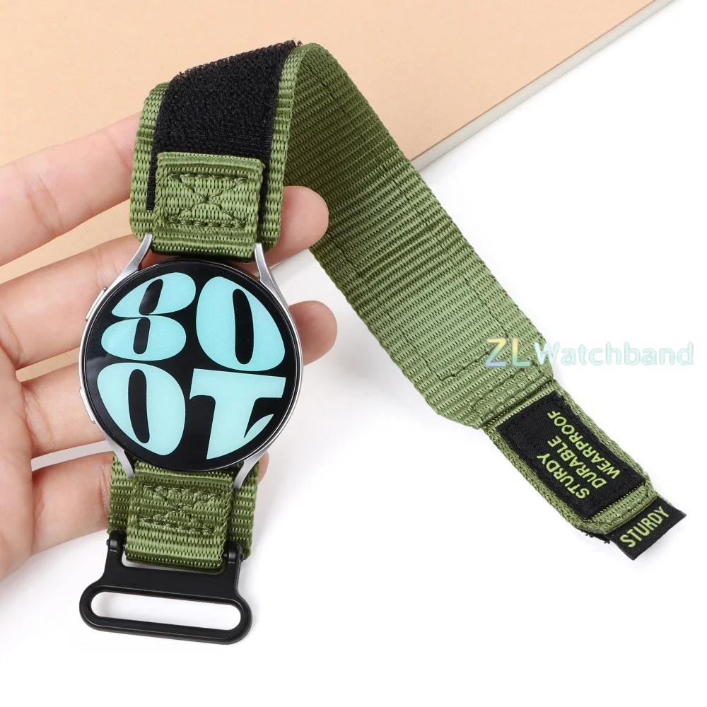 20mm 22mm Nylon Band S/L size Sport Watch Strap Universal Replacement Bracelet Wrist for Men Women Watchband Watches Accessories