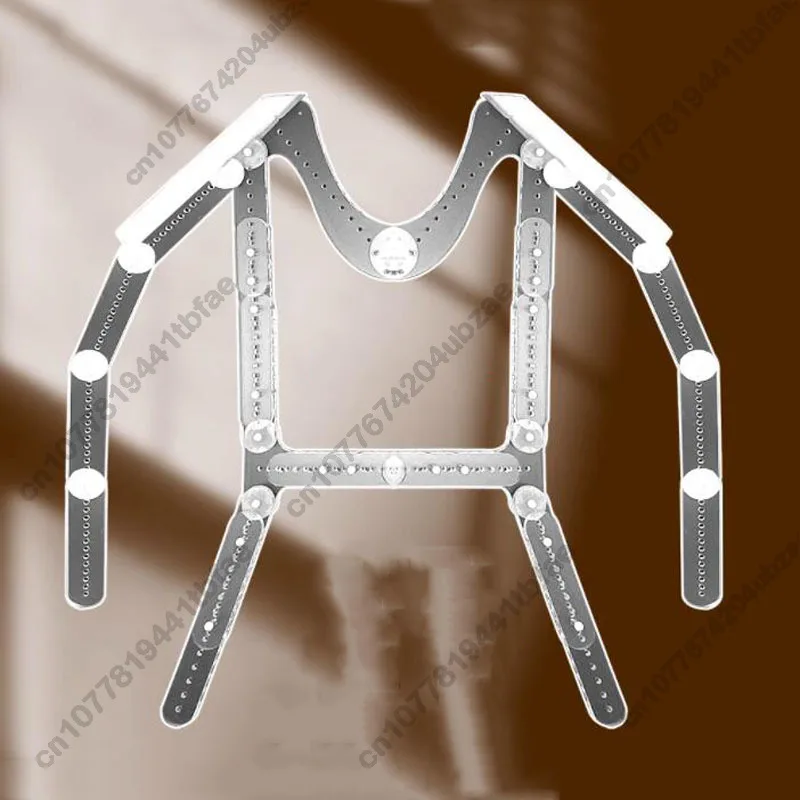 Invisible Hanger for Men/Women/Children，Invisible Transparent Adjustable Support Hanger for Clothing Photography