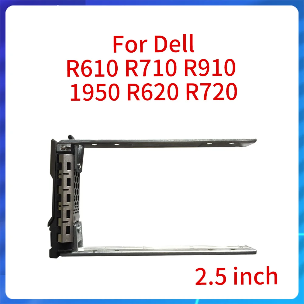 Original วงเล็บ HDD 2.5 "สำหรับ Dell R610 R710 R910 1950 R620 R720 2.5" ถาดแคดดี้ถาด2.5นิ้วชั้นวาง