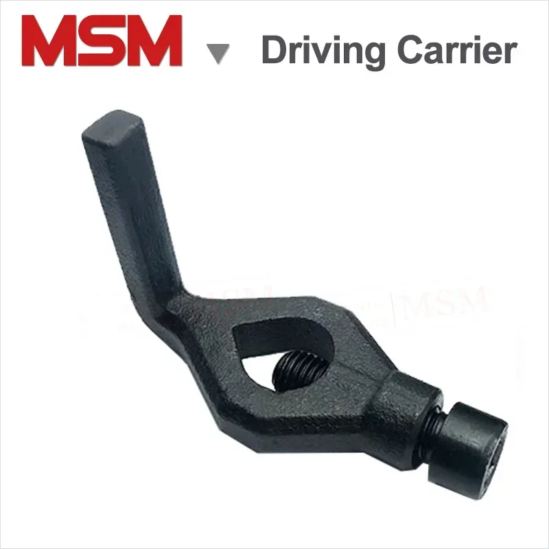 1PC Carbon Steel Vertical Handle Driving Carrier For Grinding Machine Shafts Lathe Self-tightening Angle Shaft Chuck/ Clamp/Clip