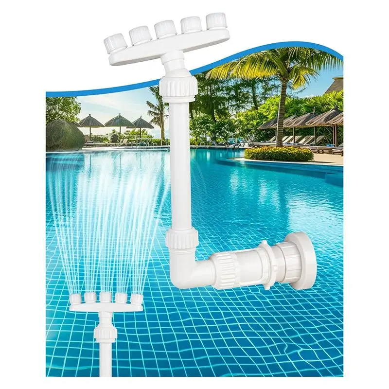 TFTP-For Above Ground & Inground Pools Swimming Pool Water Fountain Ideal Pool Cooler & Outdoor Water Feature