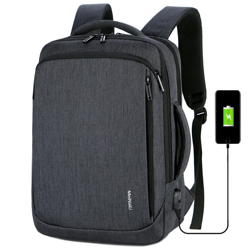 

Anti-theft USB Charge Backpack Travel Laptop Large Capacity Men Women Computer Rucksack College Student Shoulder Bag Mochila