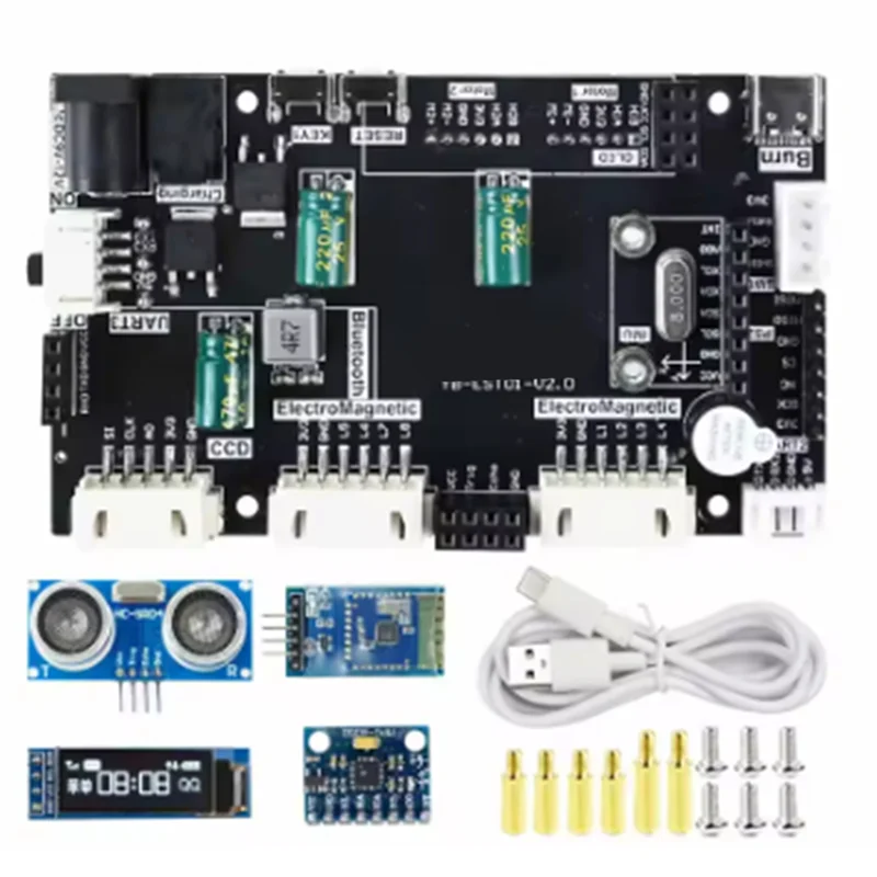 

Ingenious-STM32 Robot Driver Board Parts STM32F103RCT6 Chip Supports WIFI Bluetooth Multiple Expansion Interfaces