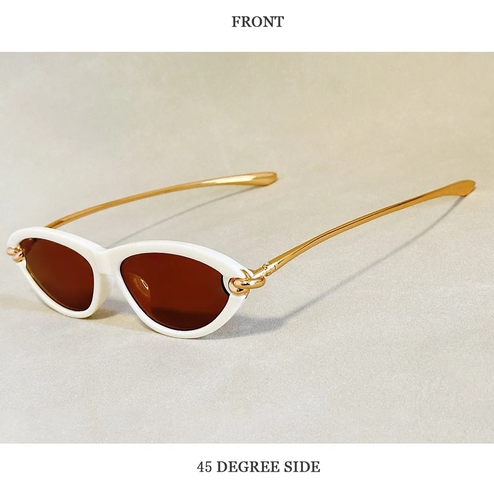 Mode Oval Sonnenbrille Frauen 2026 Luxus Vintage Neue Cat Eye Sonnenbrille Gläser Luxe Lunette Soleil Femme Lentes De Sol Mujer – Detail 36
