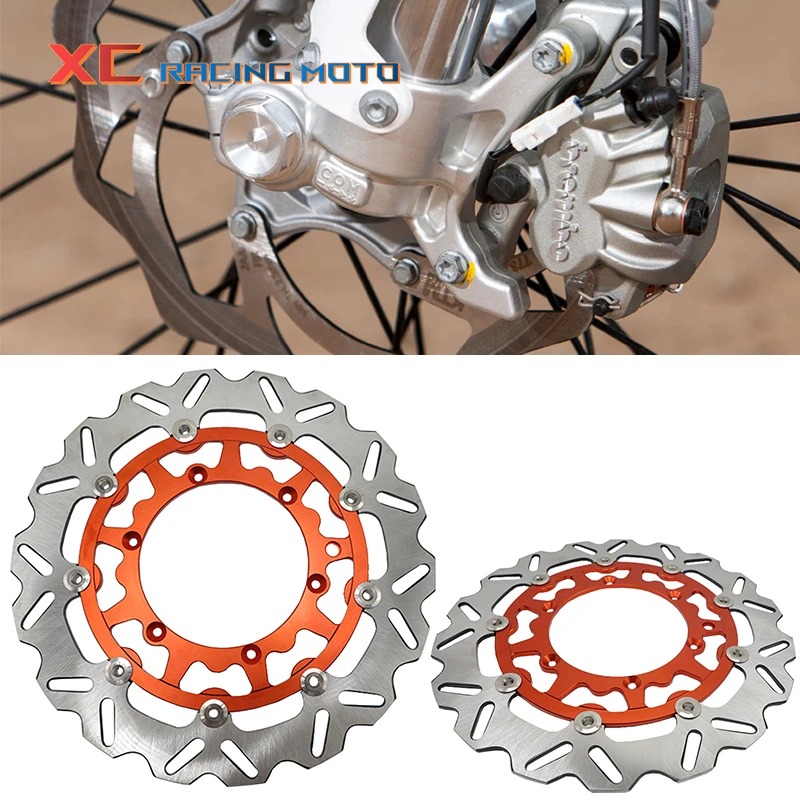 

320MM Oversize Front Floating Brake Disc Rotor Plate Fit For KTM YAMAHA SUZUKI KAWASAKI HONDA 125 200 250 300 350 450 500 530