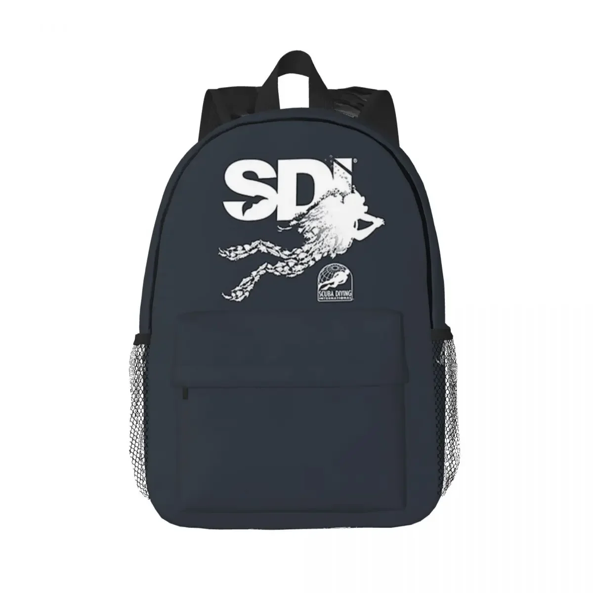 

Scuba Diving International (SDI)- Scuba Fish Diver Backpacks Bookbag Cartoon Students School Bags Laptop Rucksack Shoulder Bag