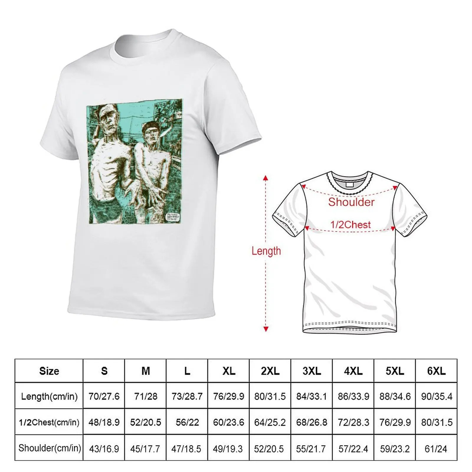 Butoh Dancers, by Maximiliano Lopez Barrios T-Shirt funny gifts anime figures compression shirt men