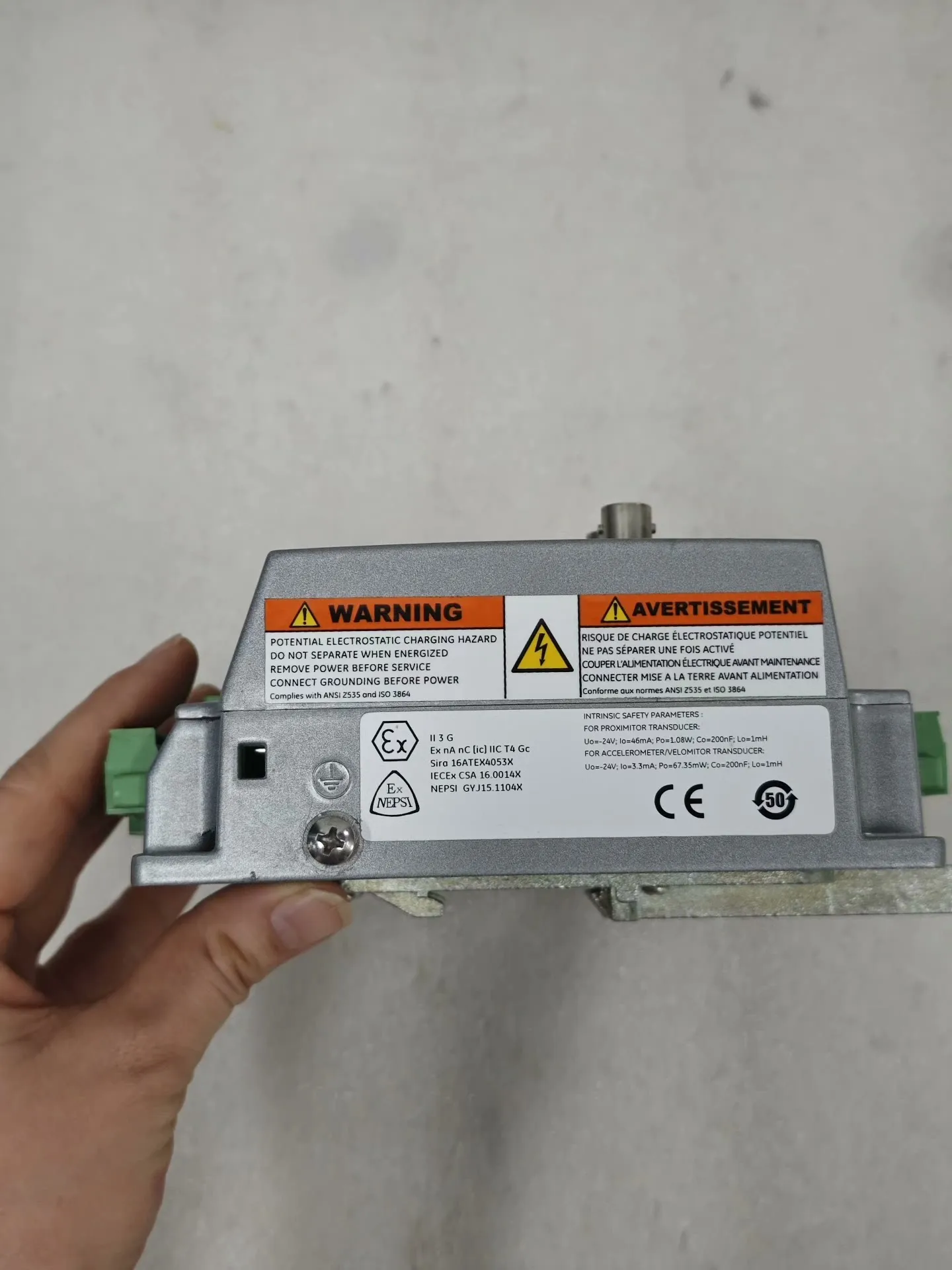 Modulo monitor vibrazioni originale 2300/20-CN per Bently 2300/20-CN