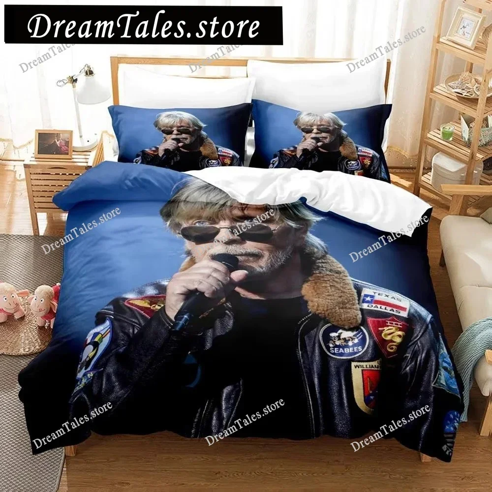 

2025 Hip Hop Renaud Séchan Bedding Set Cartoon Anime Three-piece Set Adult Bedroom Duvetcover Sets 3D Kawaii Boys