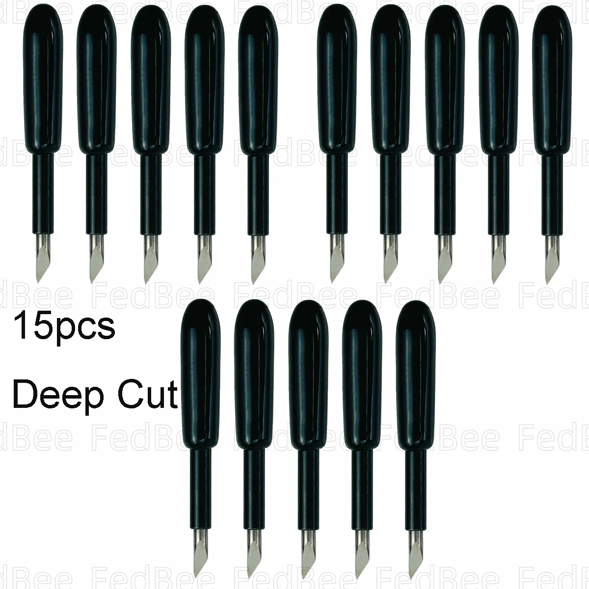 15pcs Deep Cut Blade Deepcut Blade for Cricut Maker 3 Explore 3 Air Cameo 4 Roland Sunshine Skycut GCC Jaguar