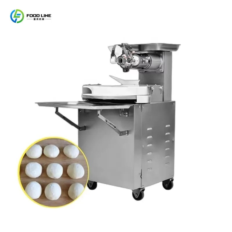 Customized Multifunctional Automatic Dough Ball Rounder Pizza Dough Cutting Bread Slicer