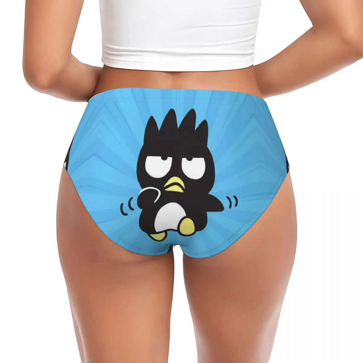 Custom Women Bad Badtz Maru Running Panties Comfort Briefs Underwear