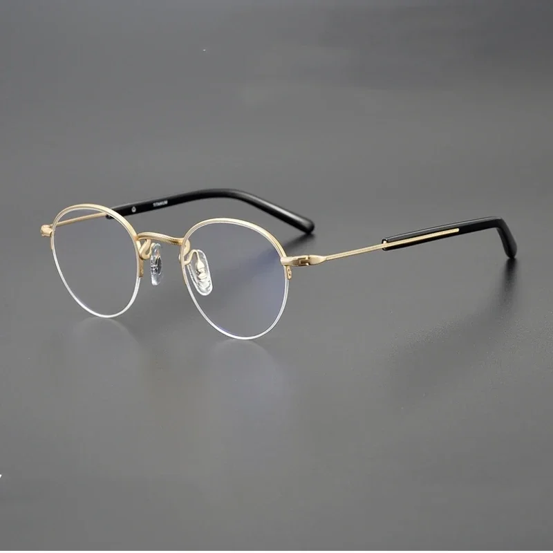 

Male Female Reading Glasses Optical Japan Handmade Titunium Optical Glasses Frame Model GMS-110 Prescription Frame Shades