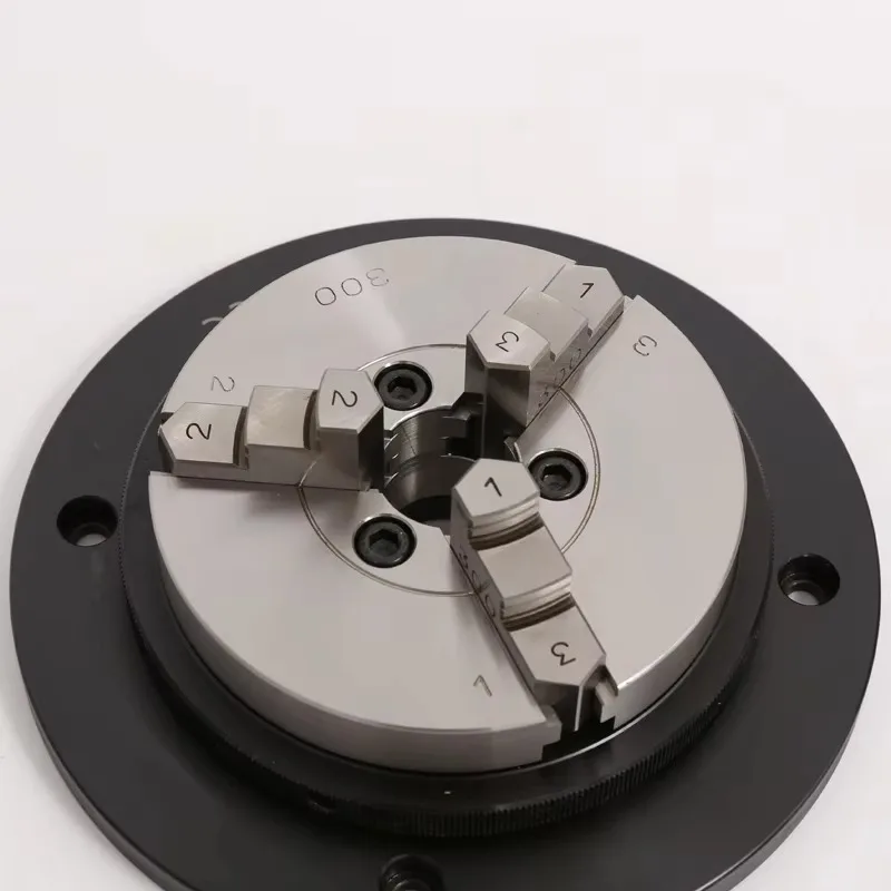 SE-03 Mini Lathe Chuck 3-inch Thin Three Jaw Lightweight Self Centering Light Thin Short Small Super Thin Chuck for Precision