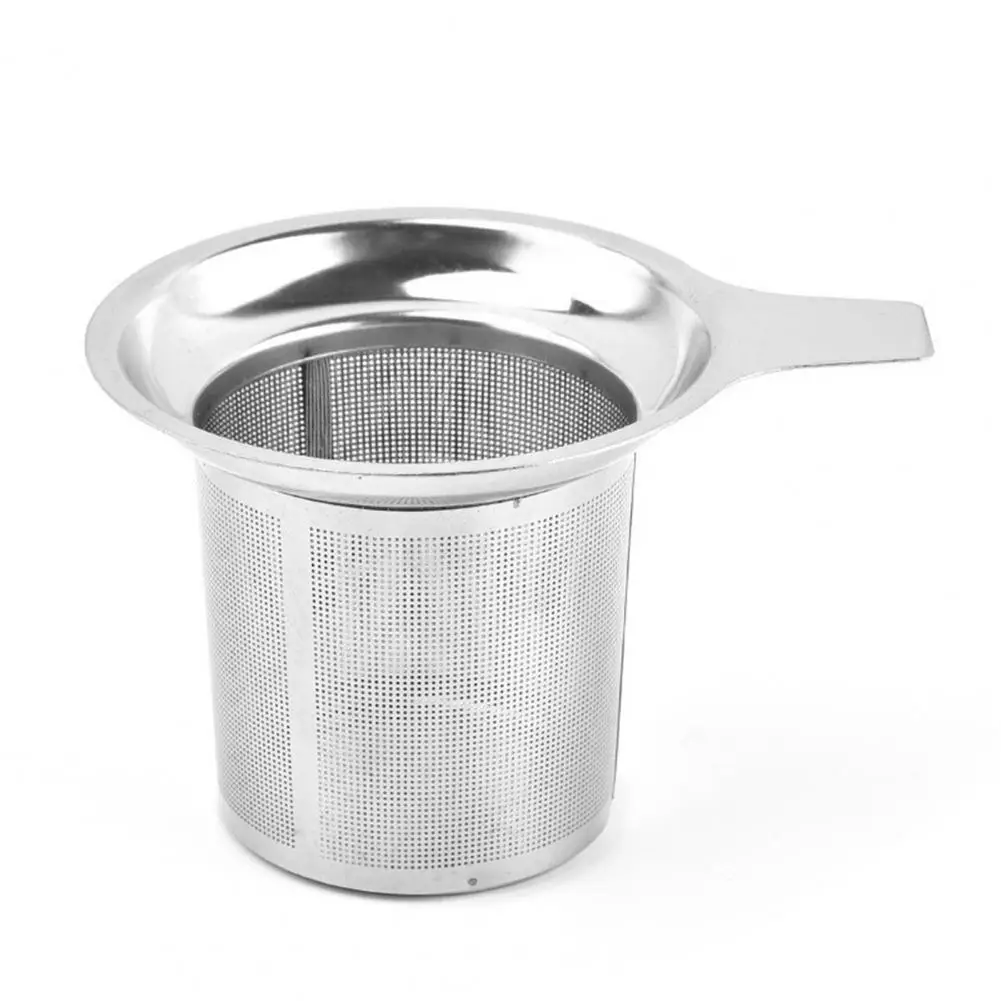 Useful Tea Infuser Filter Anti-rust Quick Drain Stainless Steel Black Tea Poole Oolong Brewing Tea Strainer