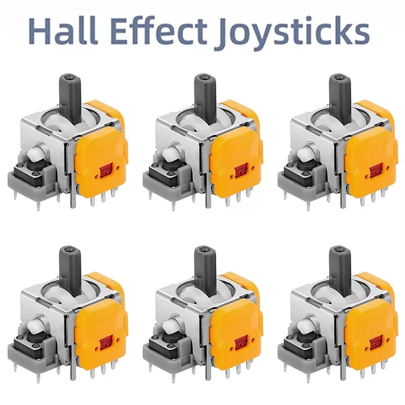 Juego de 2 Joysticks con Sensor Analógico 3D de Efecto Hall para PS5, PS4, Xbox One Serie, Accesorios de Repuesto para Controladores