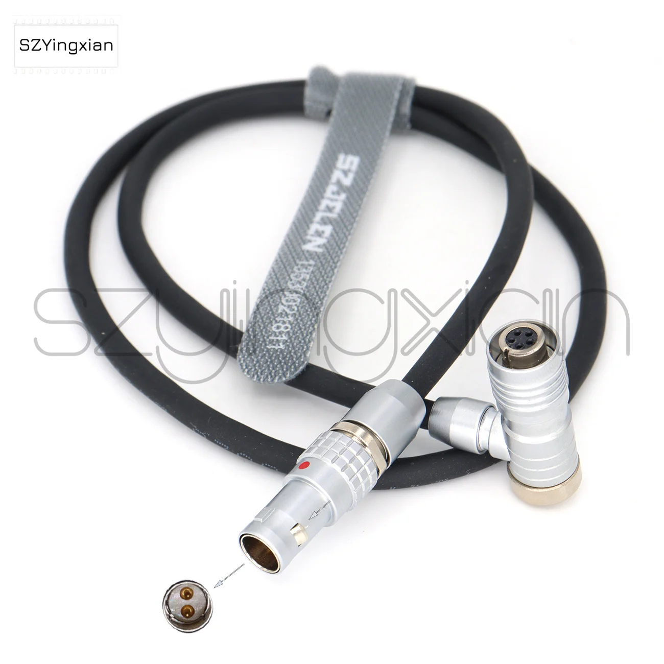 ARRI ALexa camera 12V 0B 2Pin output to PORTKEYS LH5H LH5P II Monitor 5Pin Female Plug Power Cable